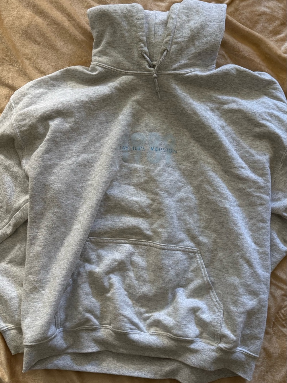 1989 Taylor's Version Light Gray Hoodie